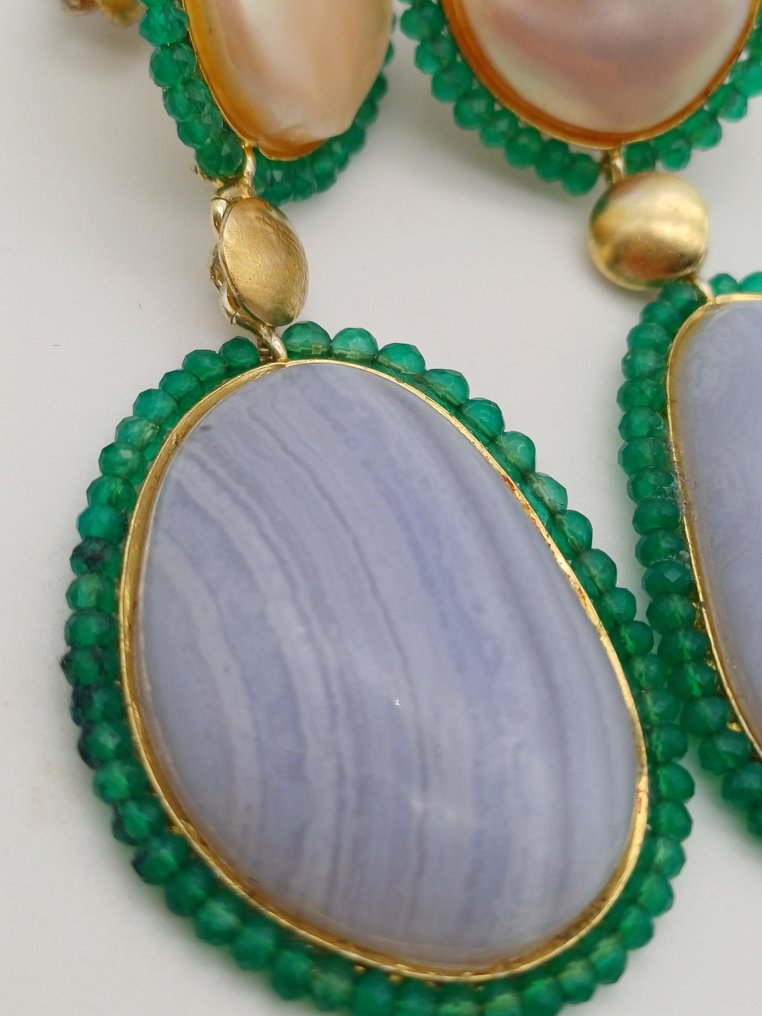 Perla - Argento - Orecchini vistosi #4.3