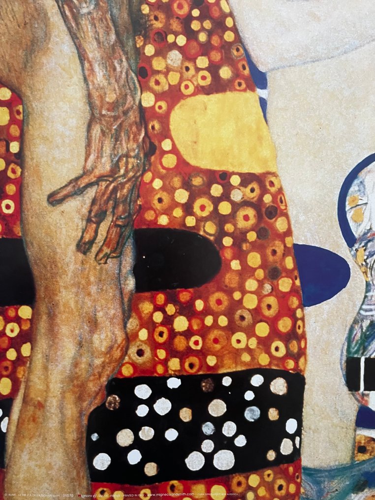 Gustav Klimt (after) - Die drei Lebensalter der Frau - Offset Lithography -  M&S licensed print #3.2