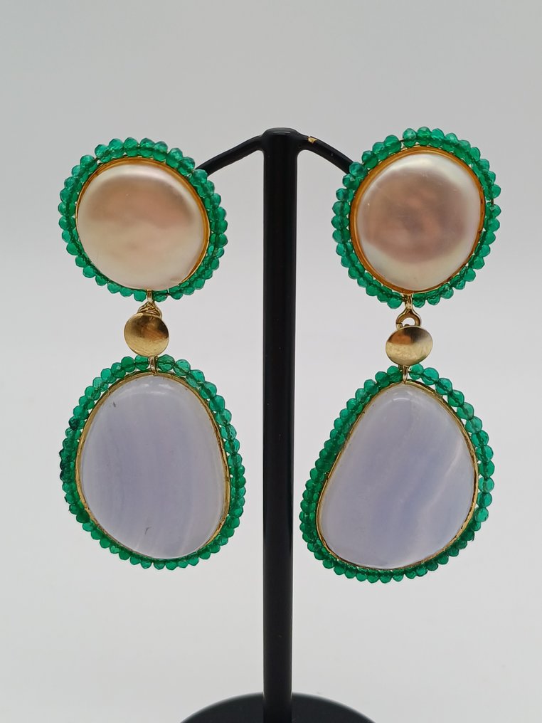 Perla - Argento - Orecchini vistosi #1.0