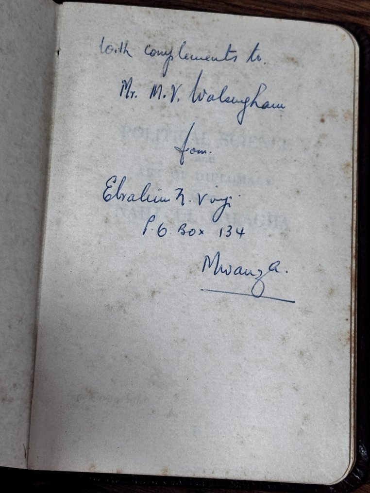 M. H. Shakir - 1900(c) Political Science and Art of Diplomacy Nahj Al Balagha Shia Islam Signed/ Family Old - 1900 #4.3