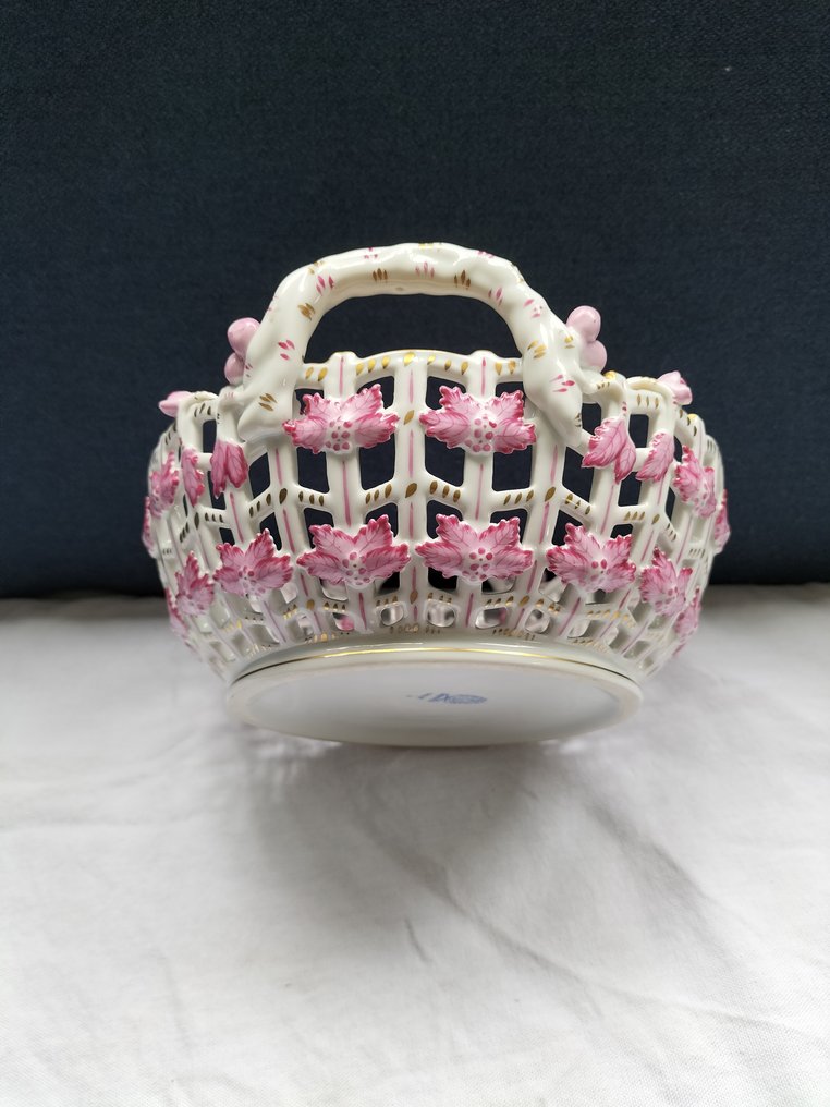 Herend - herend - Platter - bread basket - Biscuit porcelain - Bread basket #1.0