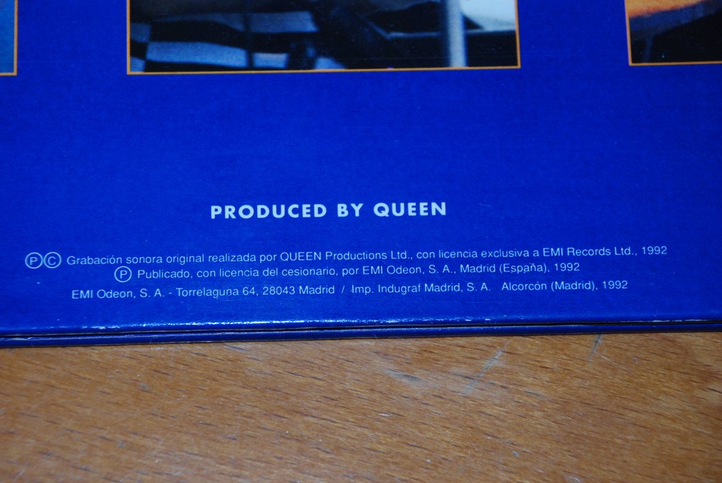 Queen - Live At Wembley '86 - 1st Spanish pressing - LP - Erstpressung - 1992 #4.3