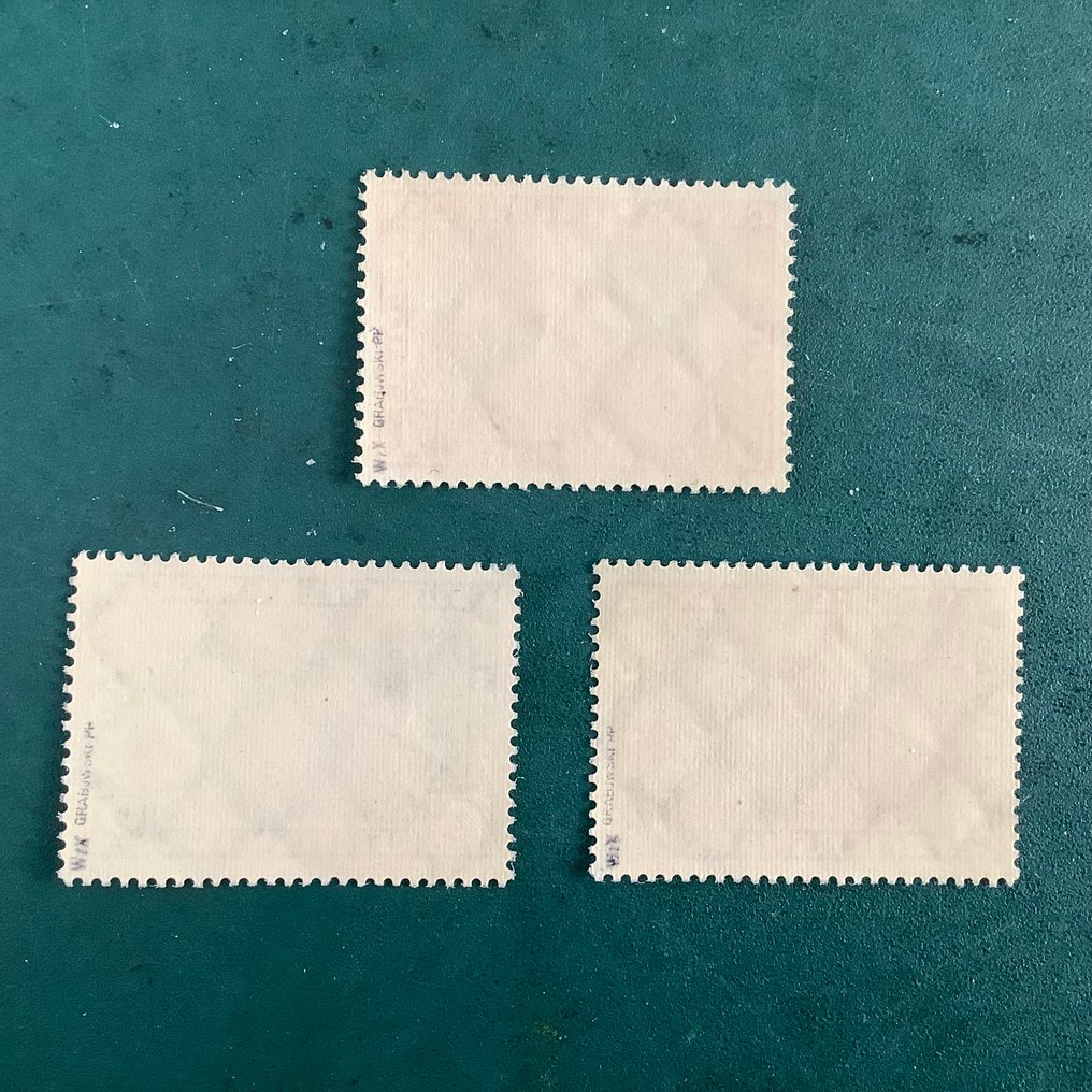 德意志帝国 1933 - 芝加哥Farth已认证 Grabowski - Michel 496/498 #4.3