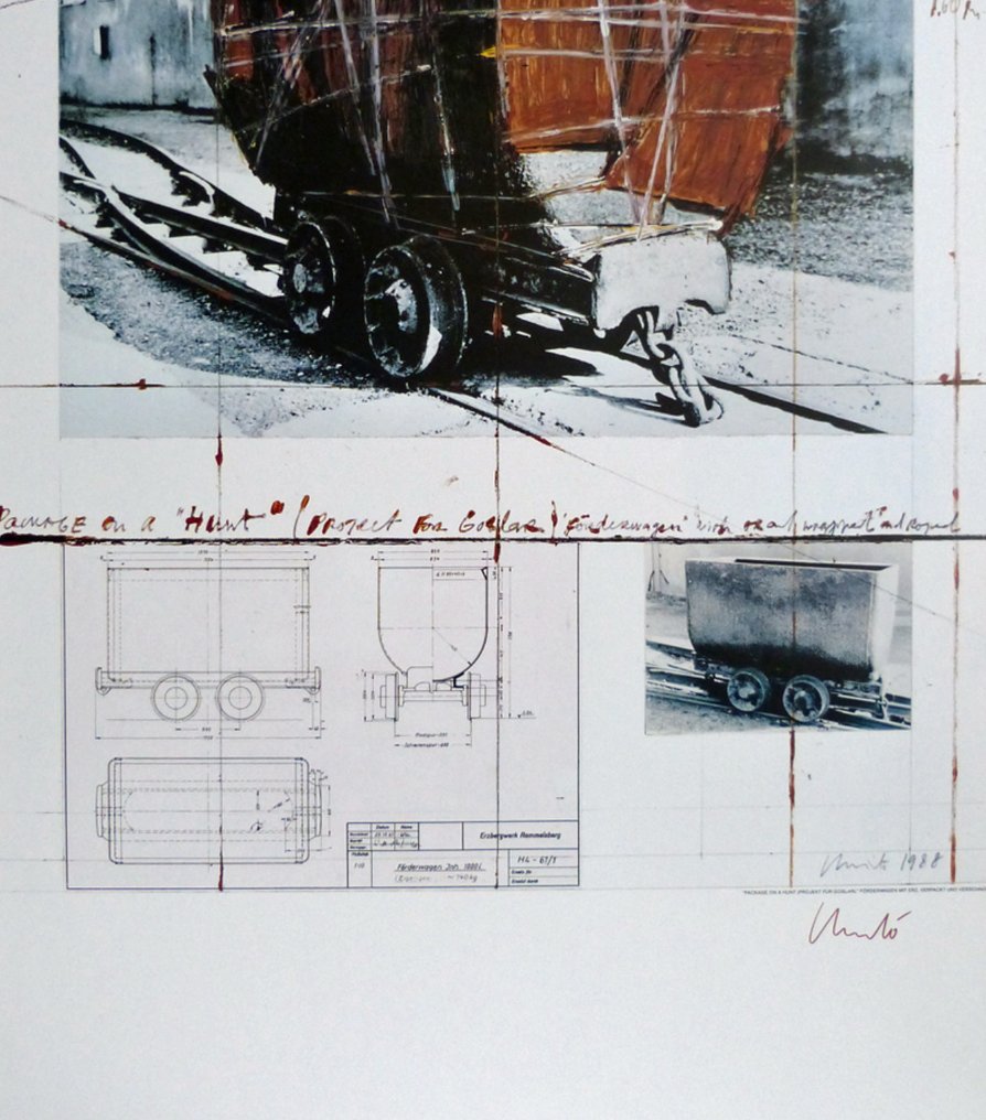 Christo - Package on a Hunt” - Lata 80. #4.3