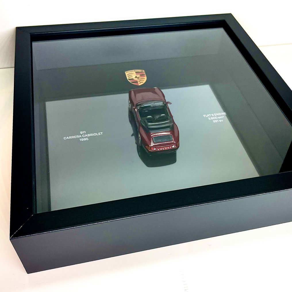 Artwork - Porsche - 911 Carrera Cabriolet 1995 - Arena Red - XRACE "Velocità Fermata" #4.3