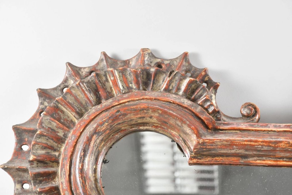 Vægspejl - Træ, spejl #1.0