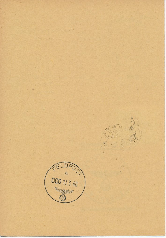 德意志帝国 1940/1944 - 罗梅尔 - 纪念册,包含不同版本和印章,罕见 - Auflage nur 2.000 Stück! #3.2