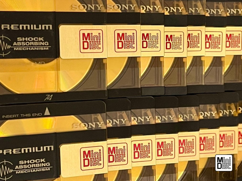 Sony Premium Gold 74min Minidisc Number of items: 20 #1.0