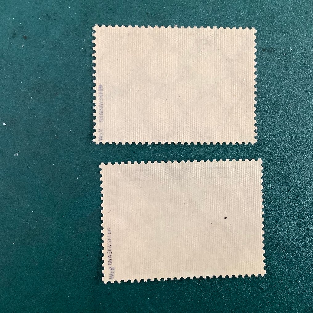 德意志帝国 1931 - 南美洲行驶已检验，Grabowski - Michel 438/439 #2.1