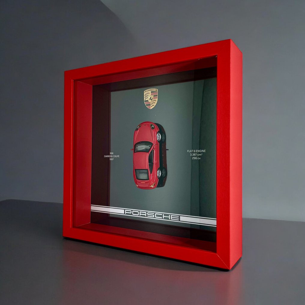 Artwork - Porsche - 996 Carrera Coupè 1997 - Guards Red - XRACE "Velocità Fermata" #1.0