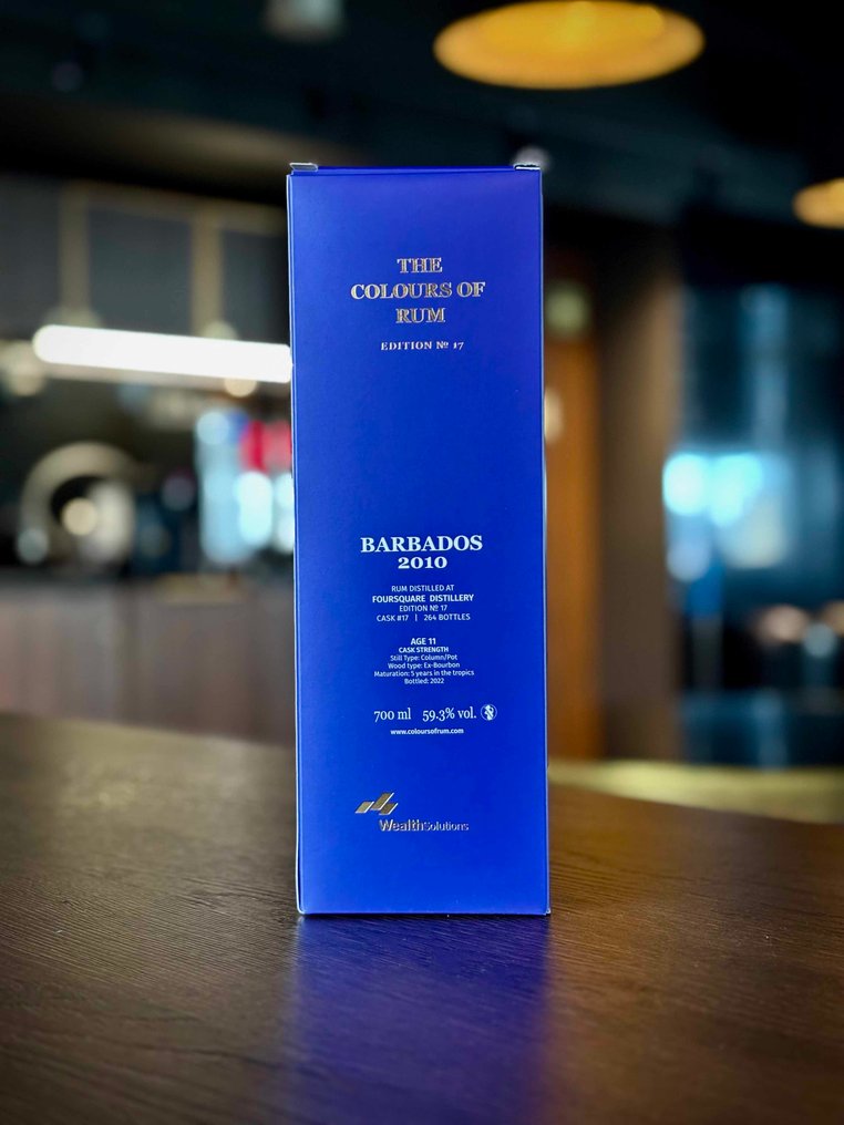Foursquare 2010 11 years old The Colours of Rum - Edition No. 17 - b. 2022 - 700ml #4.3