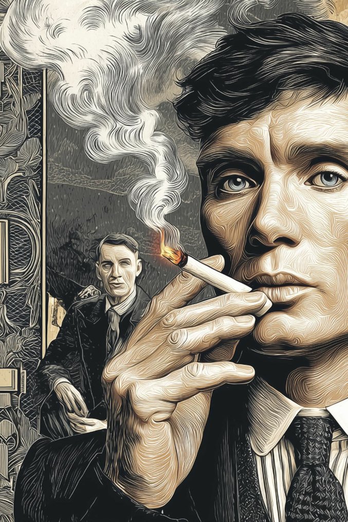 Canvas Fit - Alberto Ricardo - El liderazgo sombrío de Peaky Blinders #1.0