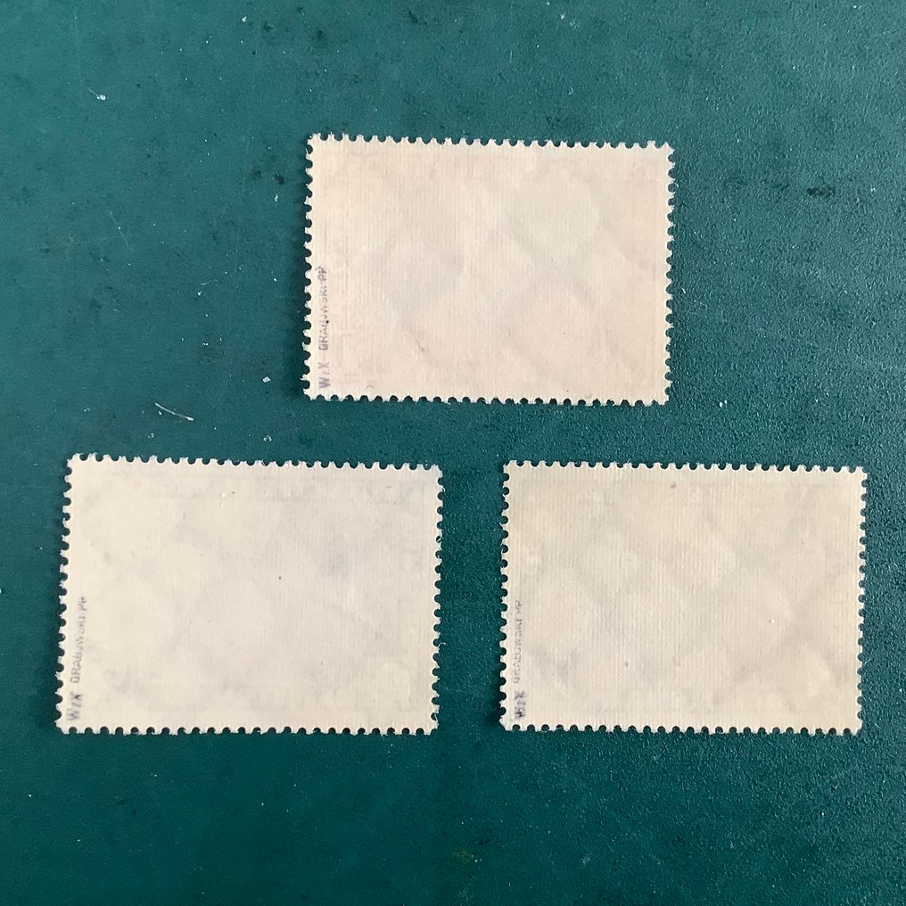 德意志帝国 1933 - 芝加哥Farth已认证 Grabowski - Michel 496/498 #2.1