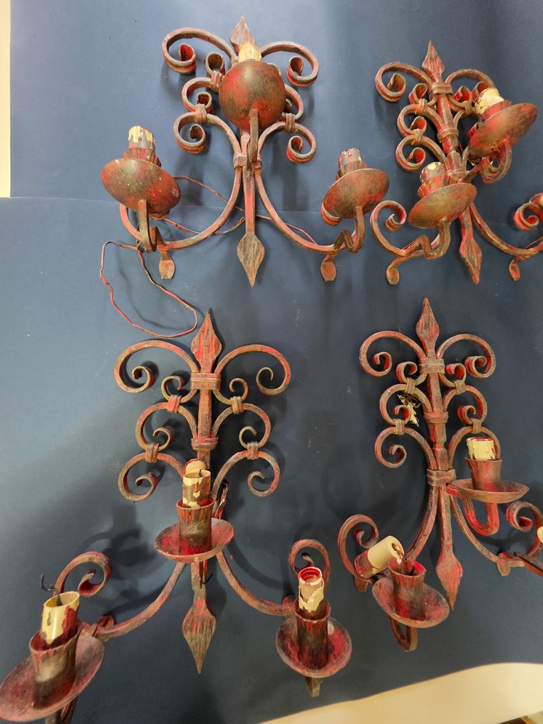 Fali lámpatest - kovácsoltvas #1.0