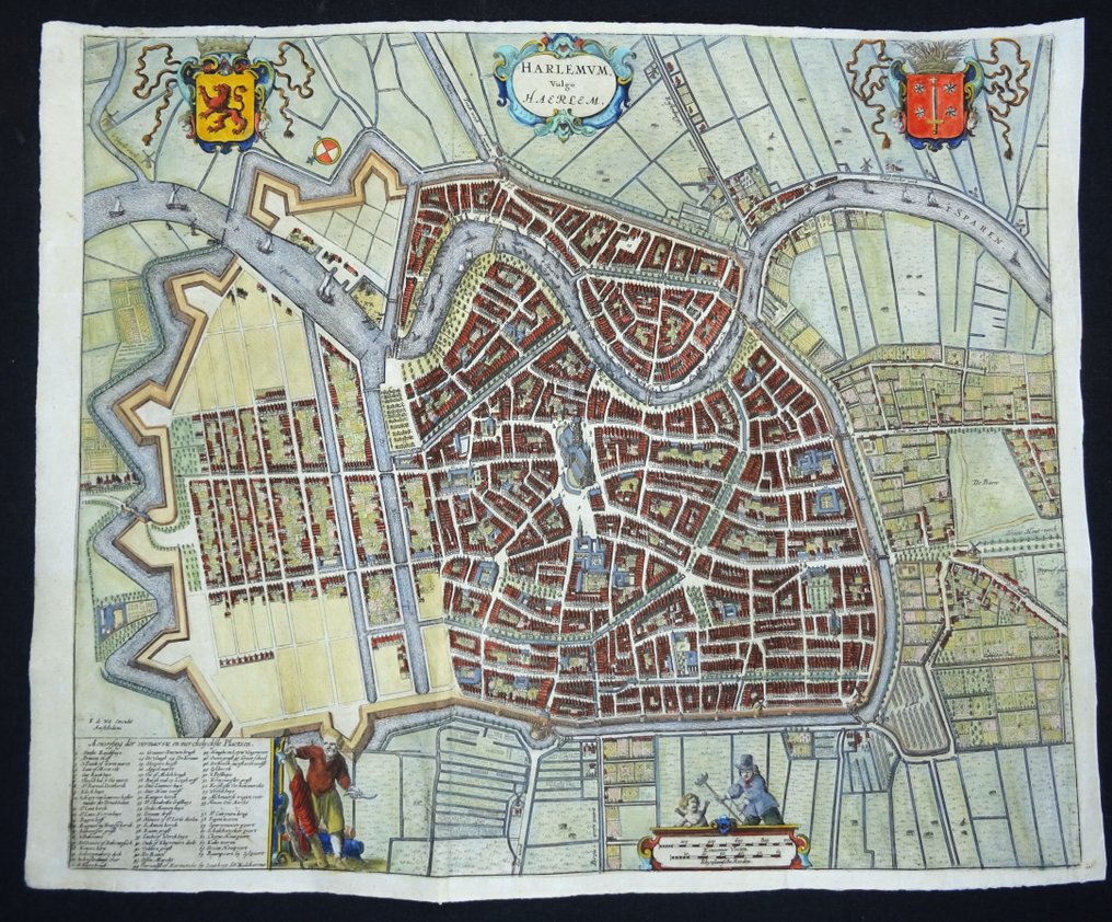 Netherlands - Haarlem; F. de Wit / J. Blaeu - Harlemum vulgo Haerlem - 1681-1700 #1.0