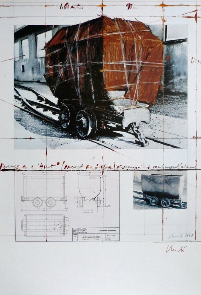 Christo - Package on a Hunt” - Lata 80. #1.0