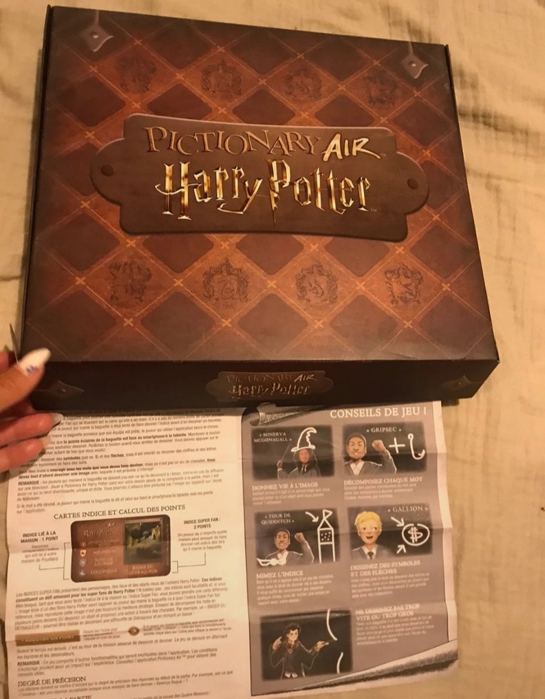 Board game - Pictionary Air Harry Potter edition game set #1.0