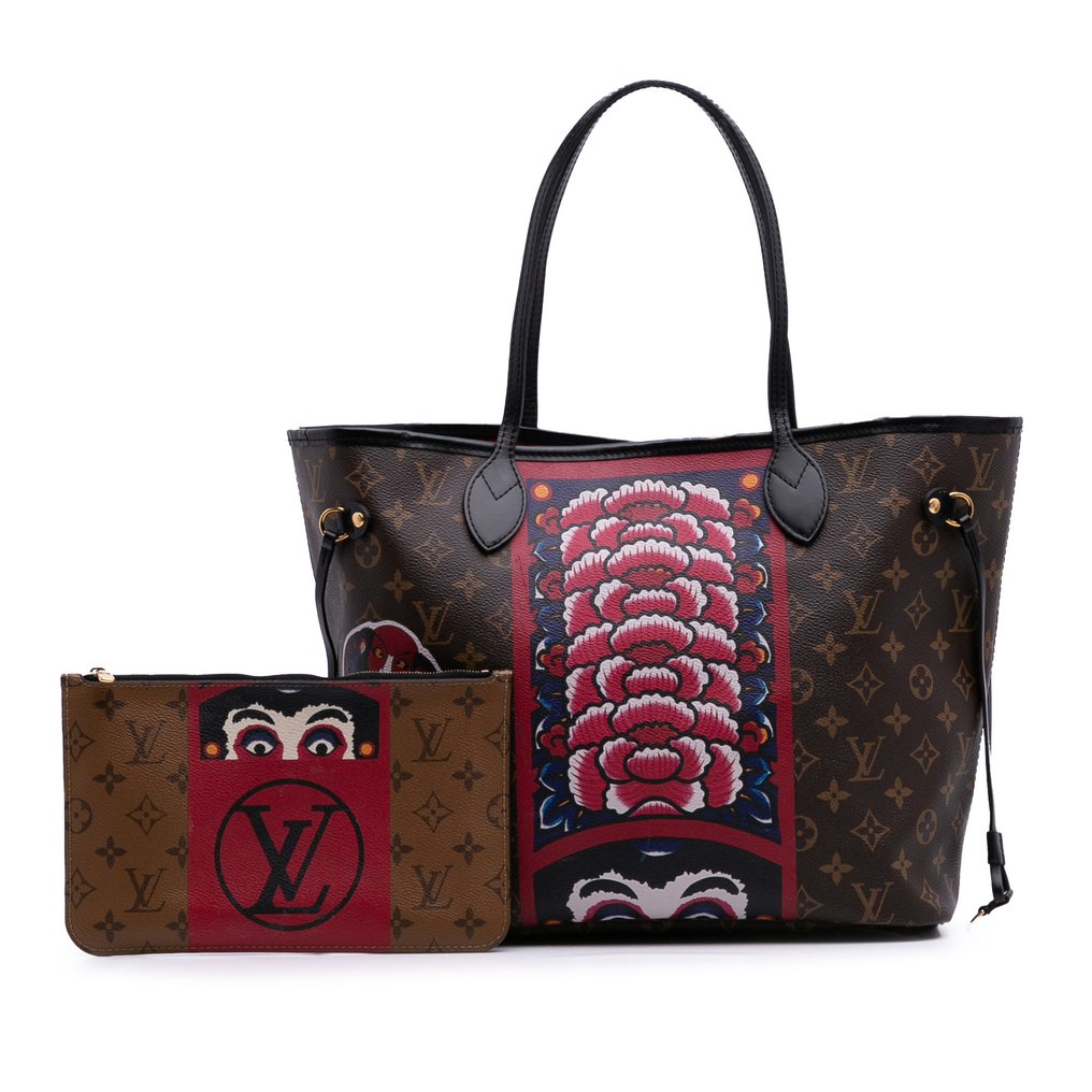 Louis Vuitton - NO RESERVE *Monogram Kabuki Neverfull MM * - Håndtaske #1.0