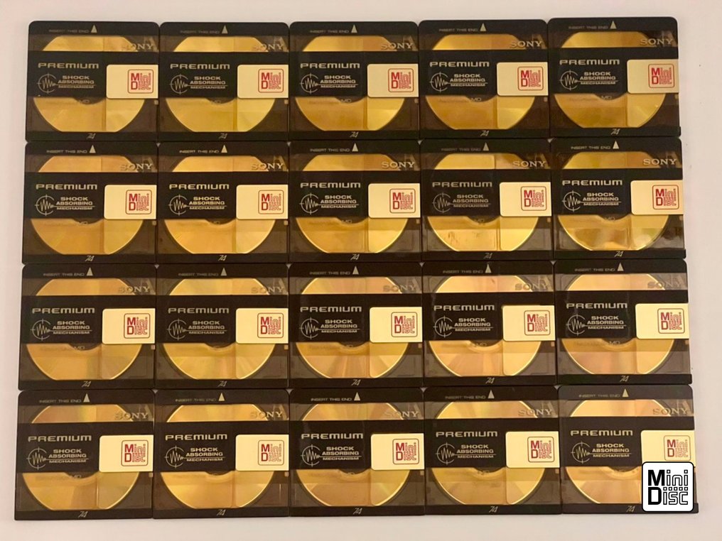Sony Premium Gold 74min Minidisc Number of items: 20 #2.1