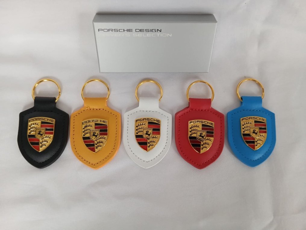 Porsche - Porta-chaves - Conjunto de 5 #1.0