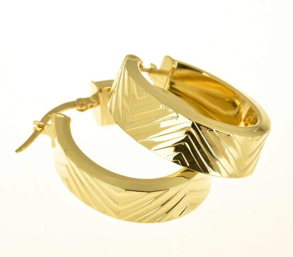 Cercei - 18 ct. Aur galben #1.0