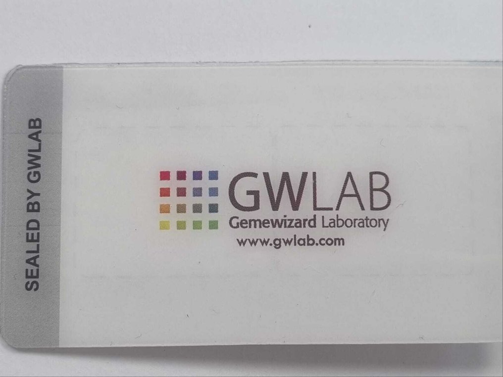 1 pcs Διαμάντι  (Φυσικού χρώματος)  - 2.51 ct - Στρογγυλό - Light Κίτρινο - VVS1 - Gemewizard Gemological Laboratory (GWLab) #2.1