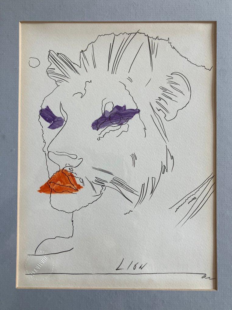 Andy Warhol (1928-1987) - Il Leone #1.0