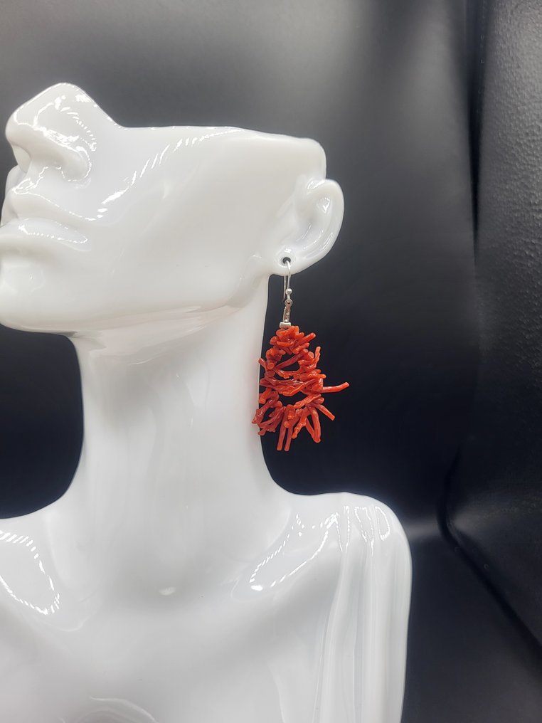 Red Coral Κοράλλι - Orecchini corallo (χωρίς τιμή ασφαλείας) #2.1