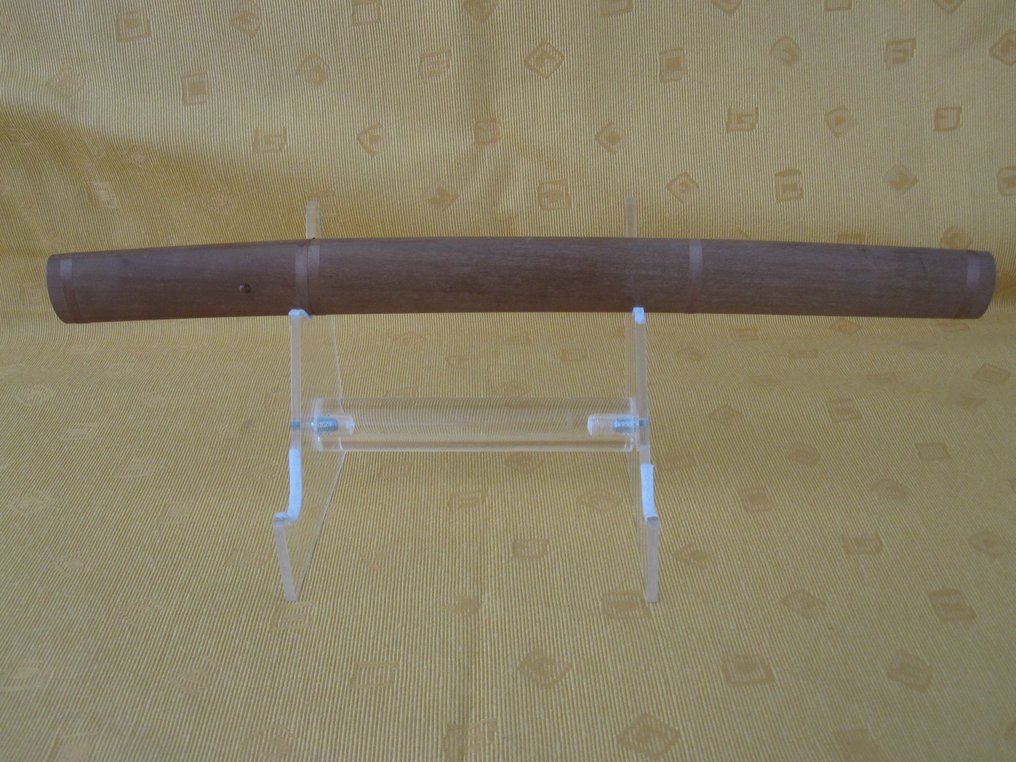 武士刀 - 日本 - 古老的日本平造刀，签名为兼定（Kanesada 兼定）。 #4.3