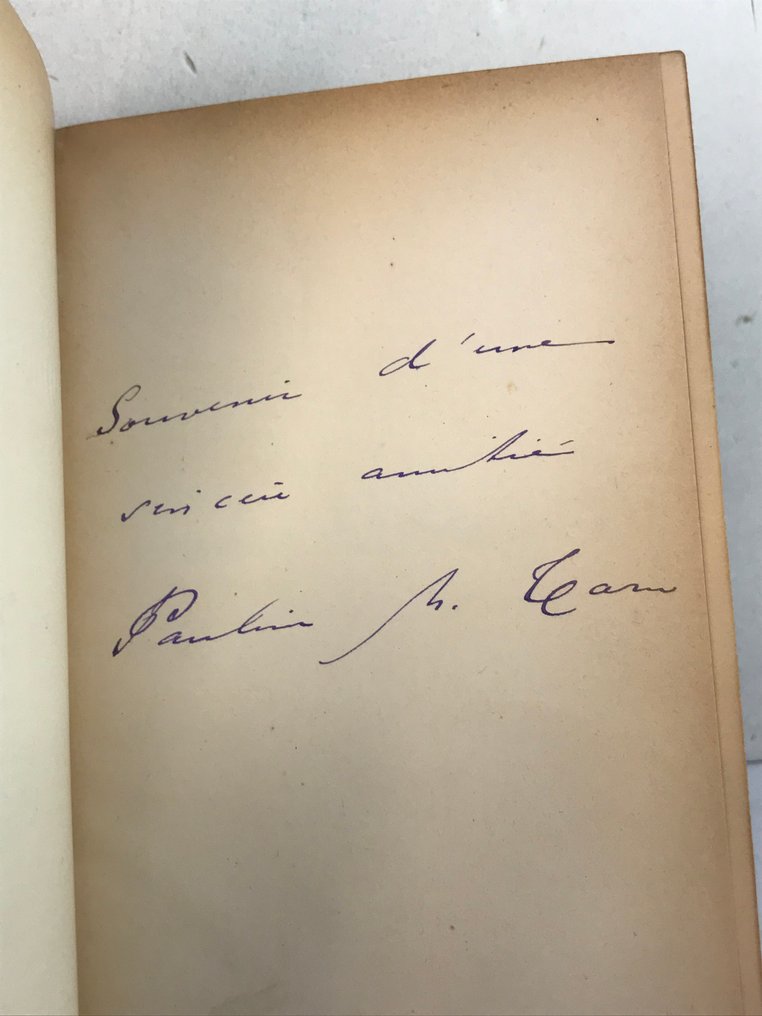Signé; Renée Vivien [Pauline Tarn] - Brumes de Fjords [E.O. avec envoi] - 1902 #1.0