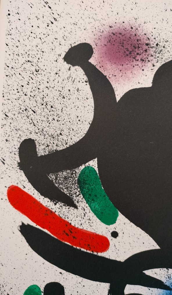 Joan Miro (1893-1983) - Litografia Original  VII. #3.2
