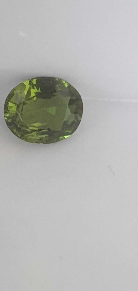 1 pcs  Zielony Turmalin  - 1.16 ct - Antwerp Laboratory for Gemstone Testing (ALGT) #2.1