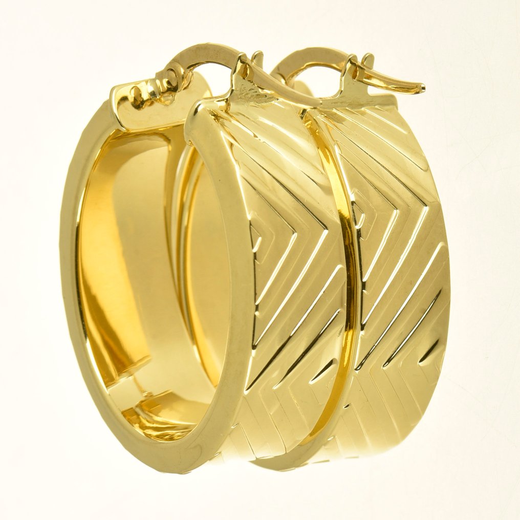 Cercei - 18 ct. Aur galben #3.2