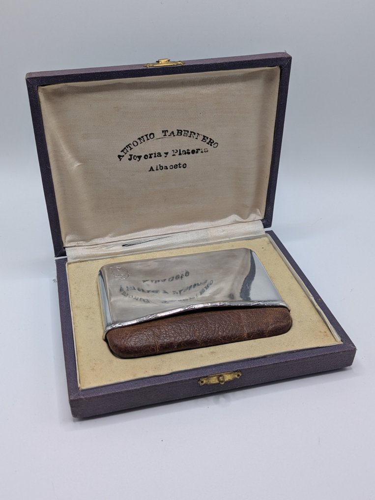 Luis Espuñes - Cigarette case - .925 silver - Tobacco pouch #1.0
