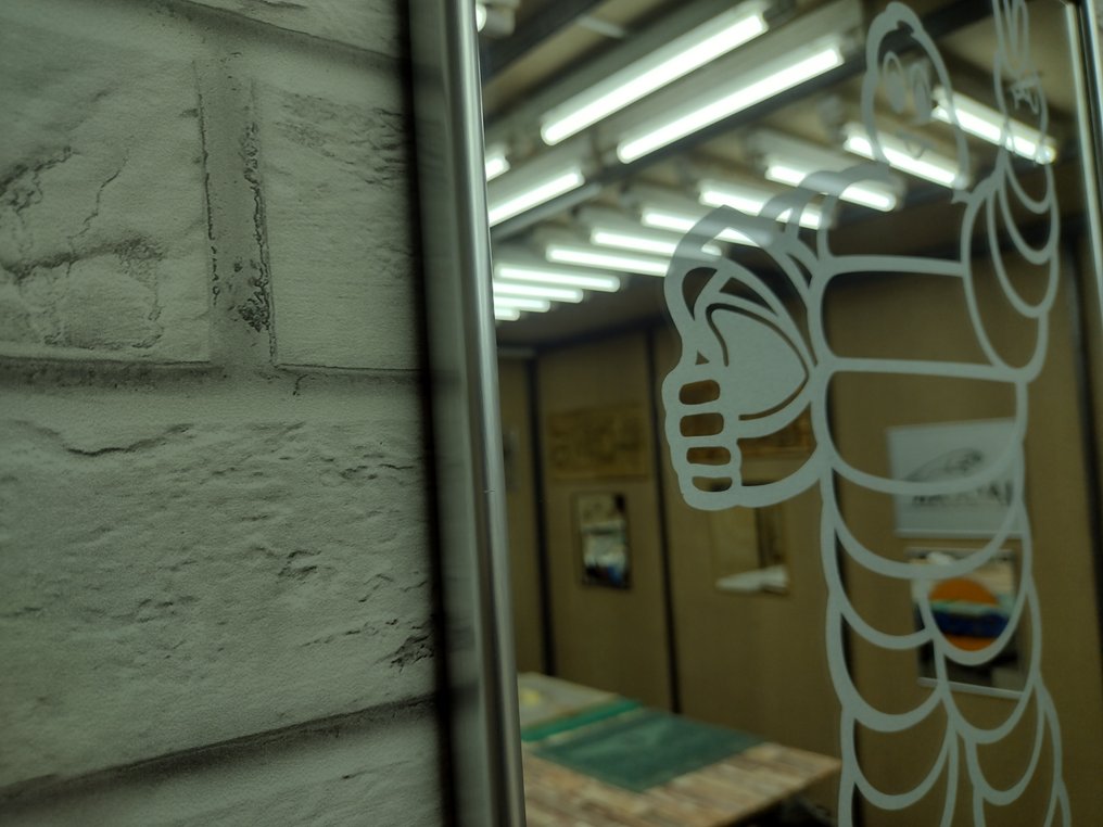 Artwork - Michelin - full mirror style, silver. - 2025 #4.3