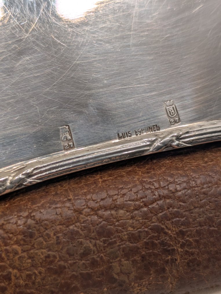 Luis Espuñes - Cigarette case - .925 silver - Tobacco pouch #2.1
