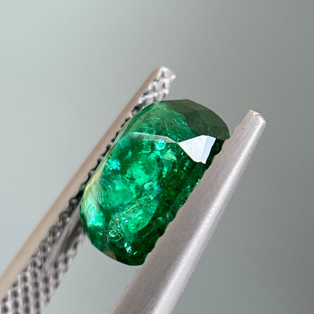 1 pcs  绿色 帕拉伊巴碧玺  - 1.89 ct - 美国宝石研究院（GIA） - 稀有的巴西帕拉伊巴 #4.3