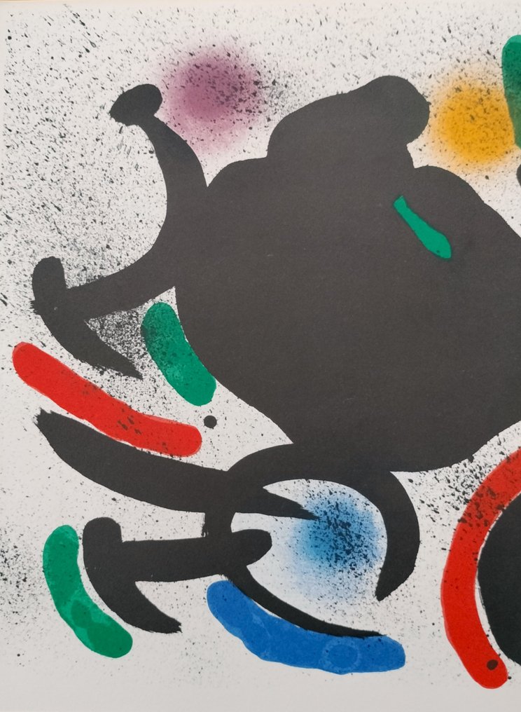 Joan Miro (1893-1983) - Litografia Original  VII. #1.0