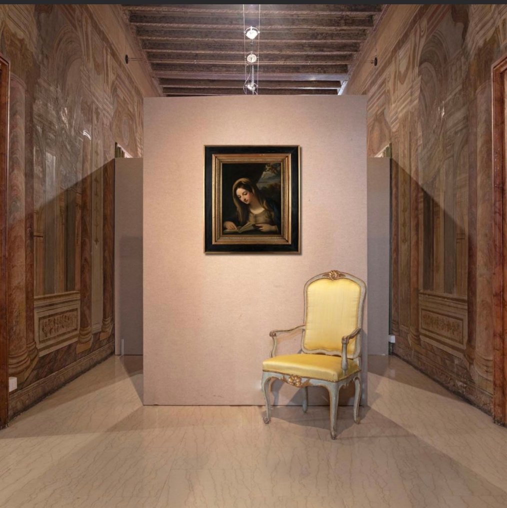 Carlo Maratti (1625-1713) e aiuti - Madonna col libro #4.3