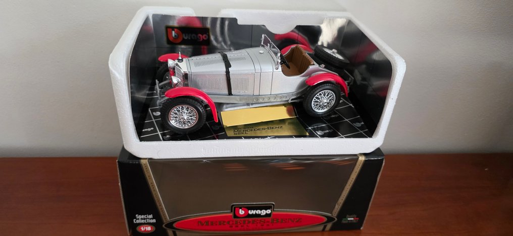 Bburago 1:18 - Modelauto - Mercedes-Benz SSKL #2.1