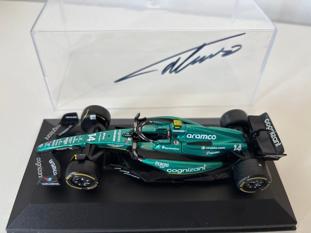Aston Martin - Fórmula 1 - Fernando Alonso - 2023 - 1/43 méretarányú modellautó #3.2