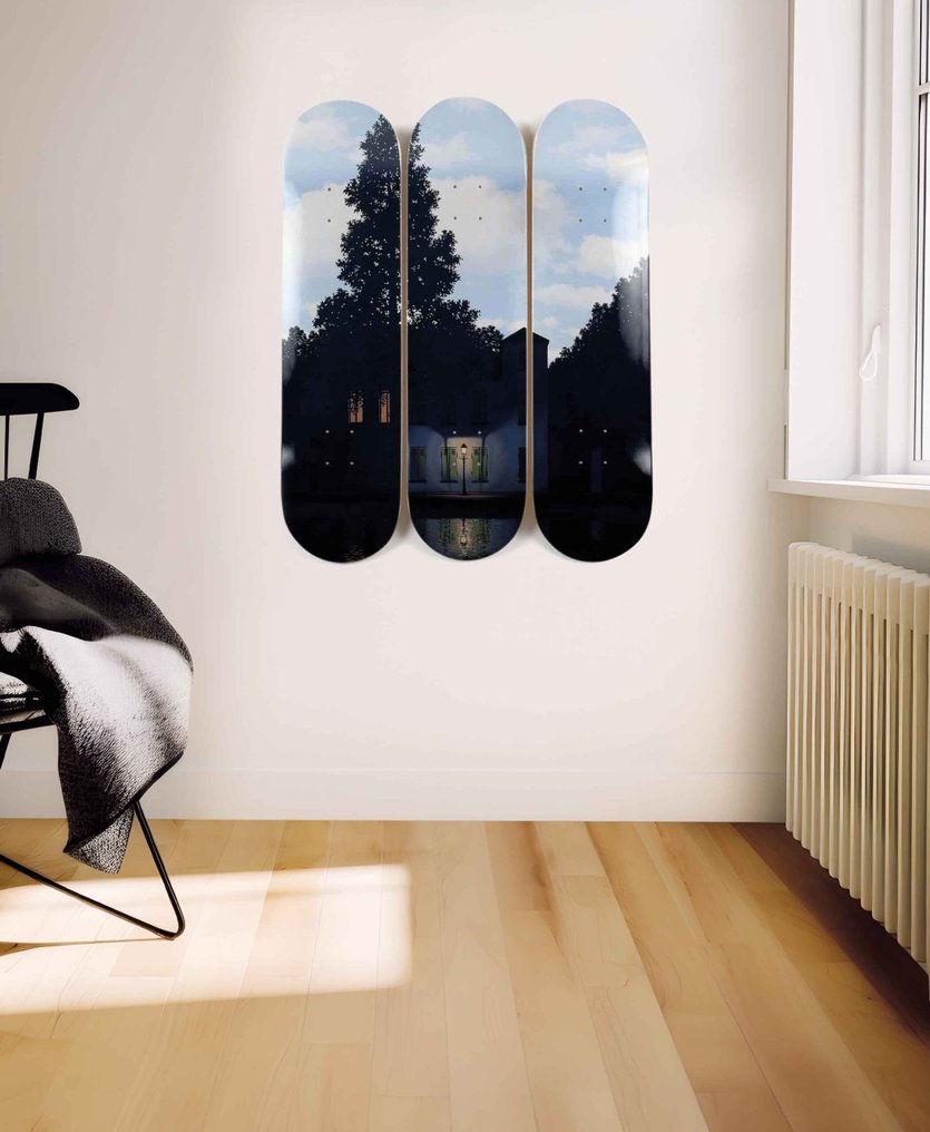 René Magritte (after) x the Skateroom - L'empire des Lumières #3.2
