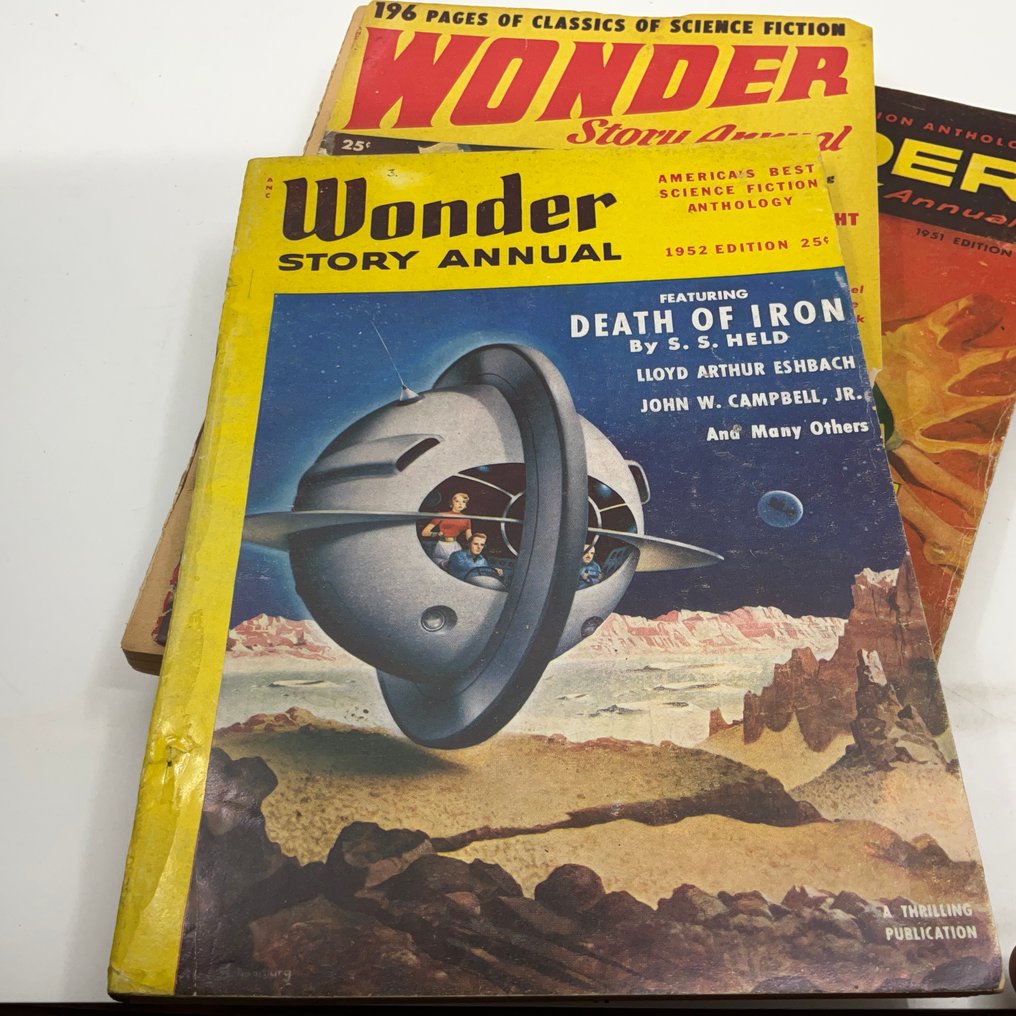 Asimov, Bradbury, Heinlein, Campbell - Wonder Story Annual
