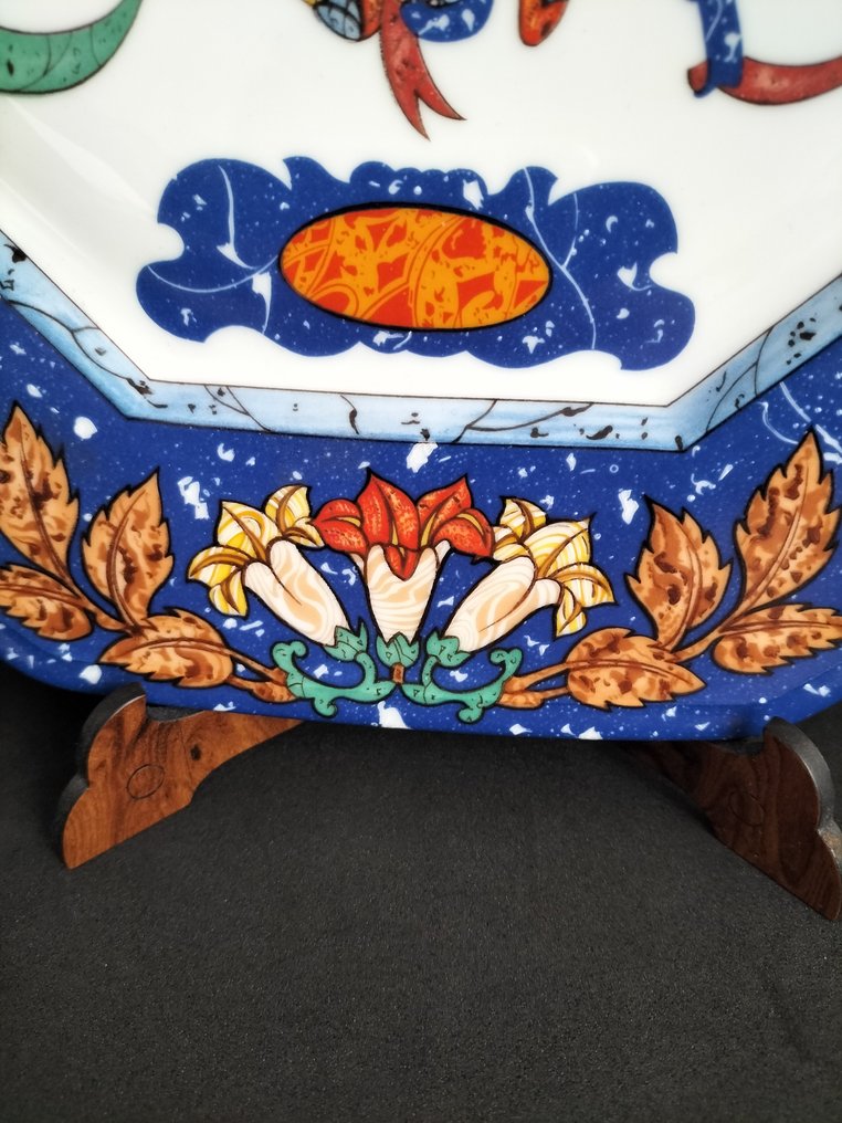 Hermès - Hermes "Marqueterie" de Pierres D'Orient - 盘子 - 瓷 #3.2