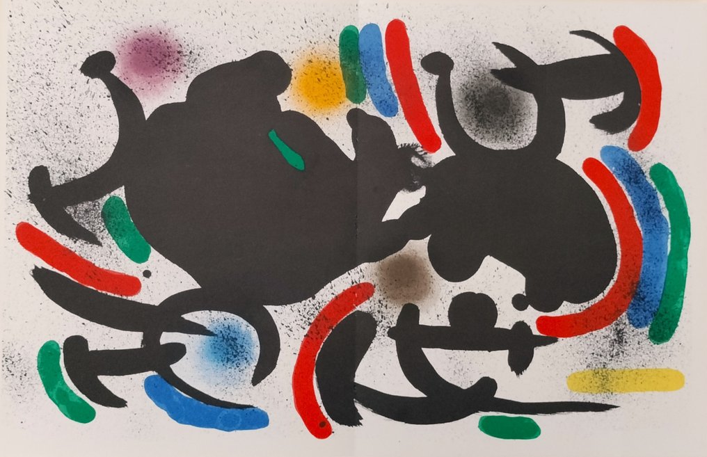 Joan Miro (1893-1983) - Litografia Original  VII. #1.0