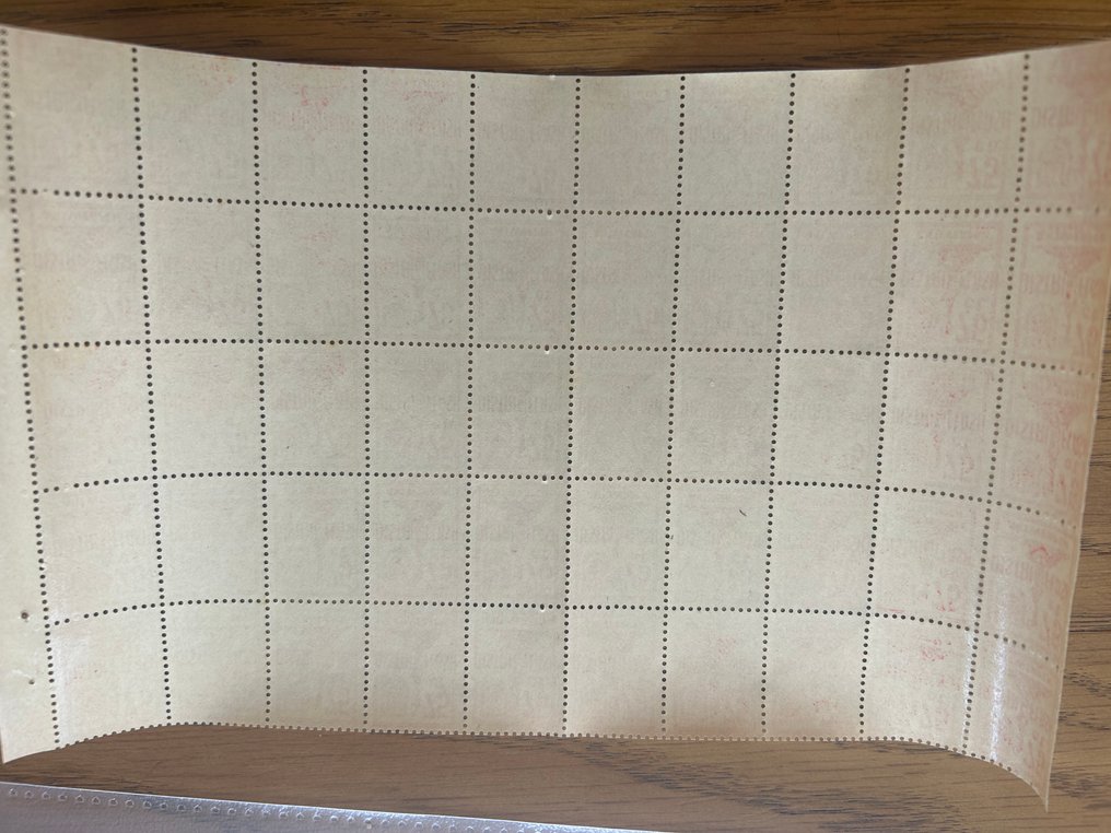 Belgien 1969 - Privé-Post Antwerpen 'Distri-Flash' in vollständigem Bogen zu 50 mit Blattrand. #3.2