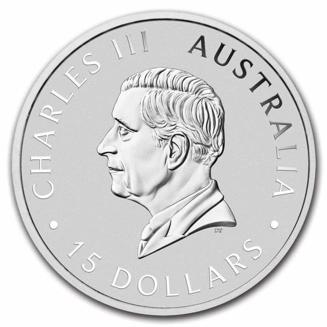 Australia. 2024 1/10 oz $15 AUD Australian Platinum Koala Coin BU #1.0