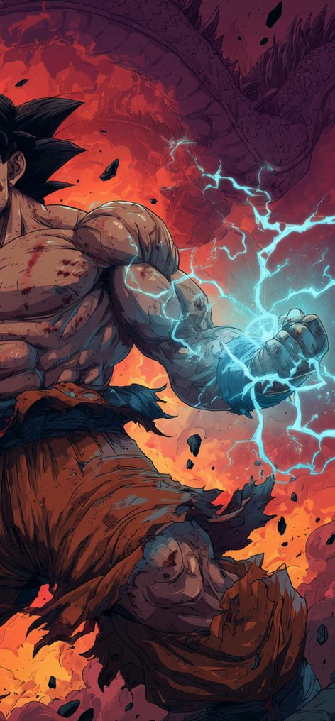 Canvas Fit - Alberto Ricardo - Goku: Rugido del Dragón” #2.1