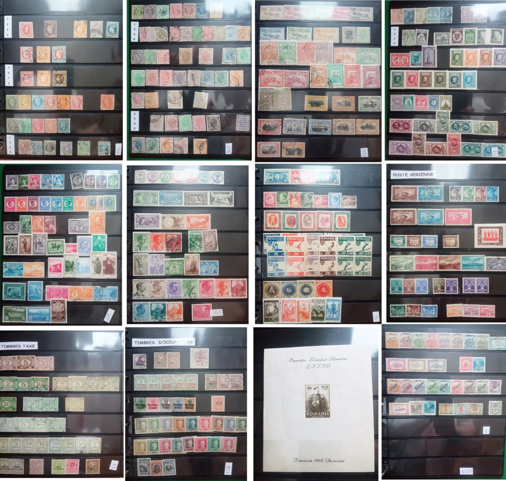 罗马尼亚 1865/1960 - 集邮、航空邮件、服务、职业 #1.0