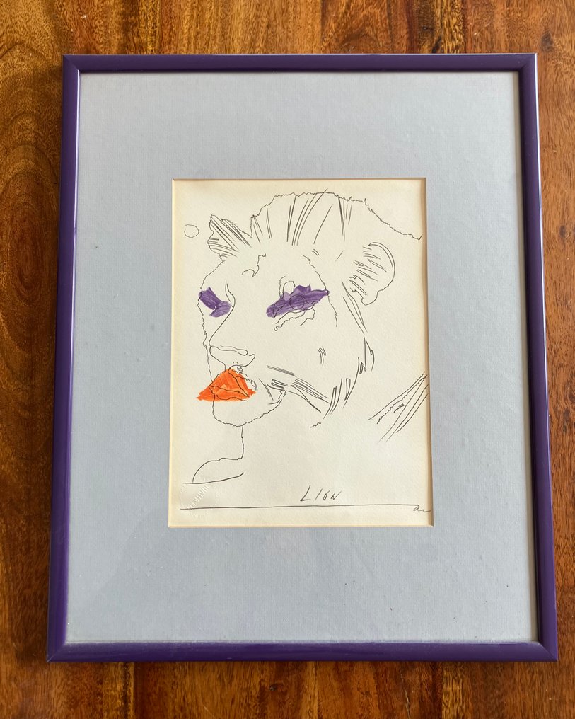 Andy Warhol (1928-1987) - Il Leone #1.0